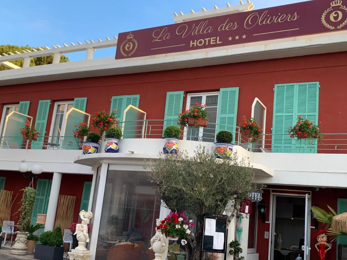 Hotel La Villa Des Oliviers 滨海卡涅 外观 照片